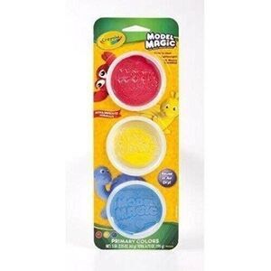Crayola Model Magic, Modeling Clay Alternative, Primary Colors - Red Yellow Blue